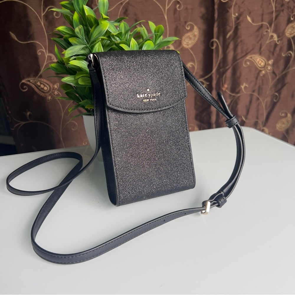 Kate Spade ✨Sparkling✨ Black Crossbody Bag